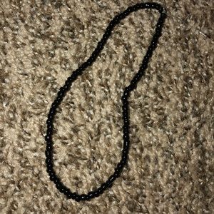 Black E-Beads Choker